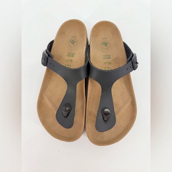 Birkenstock Papillio Black and Tan Women's Sandals - Picture 4 of 9